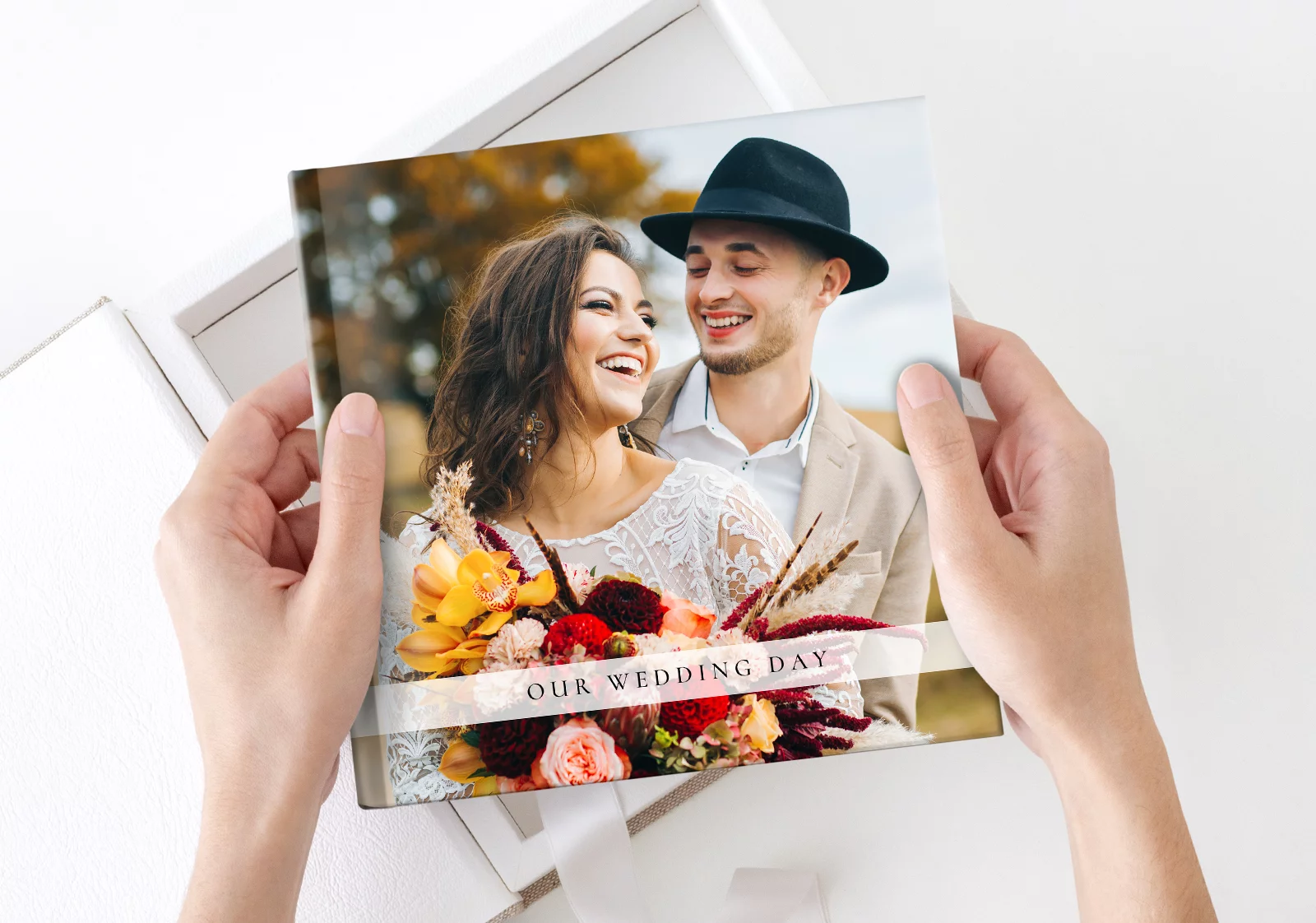 Photobook showcasing vibrant and radiant colors